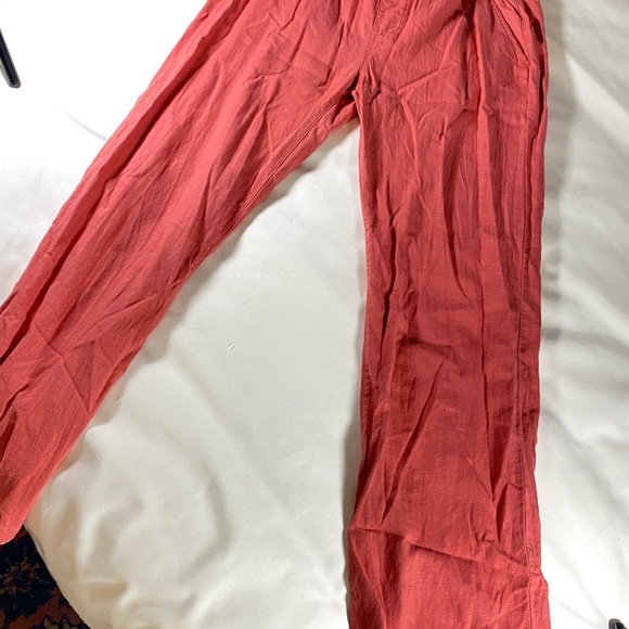 Free people pink beach pants M - Picture 4 of 6
